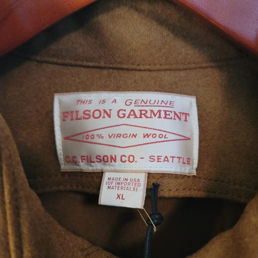 Filson Men's Seattle Wool Jac-Shirt - Picture 3 of 4